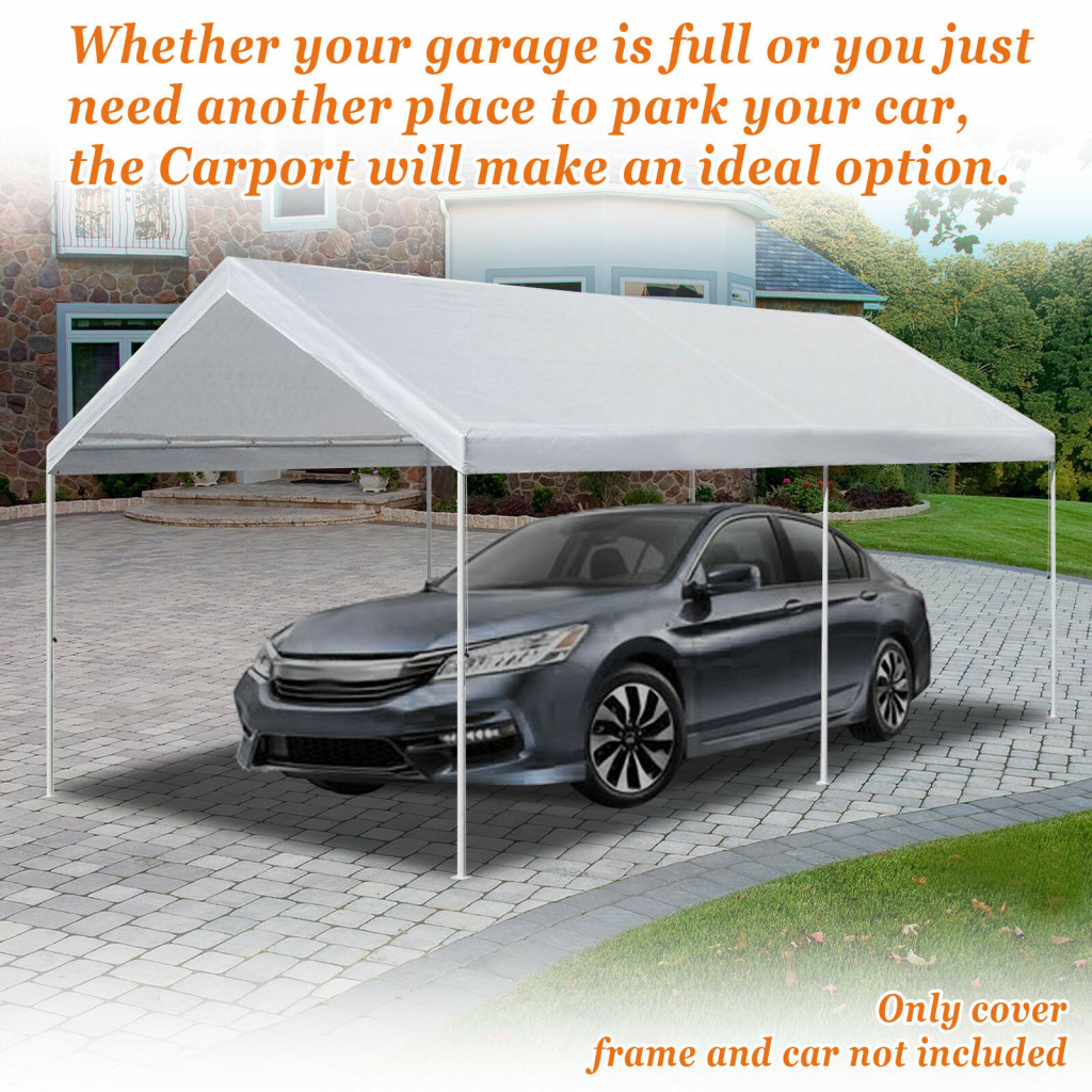 7 Good 10X20  Canopy  Carport With Sidewalls  Costco  