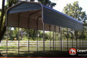 12' X 36' Rv Carport Regular Metal Roof Image Example for Steel Carport Covers