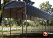 12' X 36' Rv Carport Regular Metal Roof Picture Sample for Steel Carport For Rv