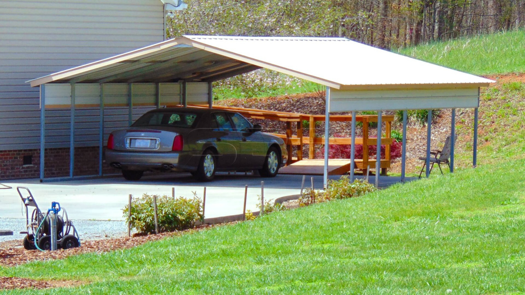 8 Greatest Metal Carport Vertical Roof —