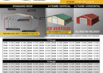 Arizona Az Carports Metal Garage Prices Facade Example for Metal Carport Prices