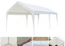 Awnings  Canopies Heavy Duty Portable Garage Canopy Tent 10 Photo Example of Heavy Duty Portable Garage Carport Car Shelter Canopy