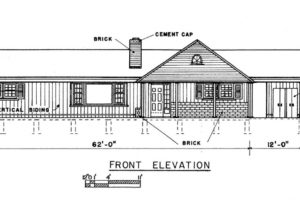 Bedroom Ranch House Plans Carport  House Plans  70550 Image Sample in Simple House Plans With Carport