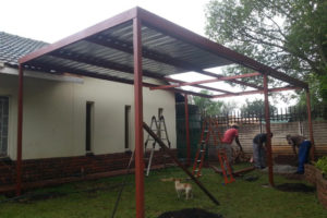 Build It Yourself Carport Kits Metal Steel  Royals Courage Facade Sample in How To Build A Steel Carport