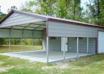 Carport Shed Combo Plans  Tuff Shed Keystone Kr 600 Picture Example of Combo Garage Carport