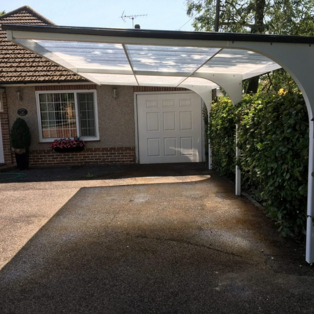 9 Pretty Free Standing Cantilever Carport   caroylina com