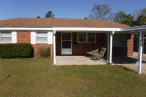 Front View Of House Showing One Carport And Front Covered Photo Sample in House With Carport In Front