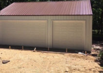 Garage Ideas  Menards Doors Metal Sheds Door The Better Facade Example in Steel Carport Menards
