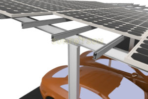 High Quality Single Column Aluminum Solar Carport Mounting Structure Pv  Car Shed Racking System  Buy High Quality Single Column Aluminum Solar Image Example for Solar Carport Racking