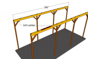 How To Build A Wooden Carport  Howtospecialist  How To Photo Example of How To Build A Wood Carport