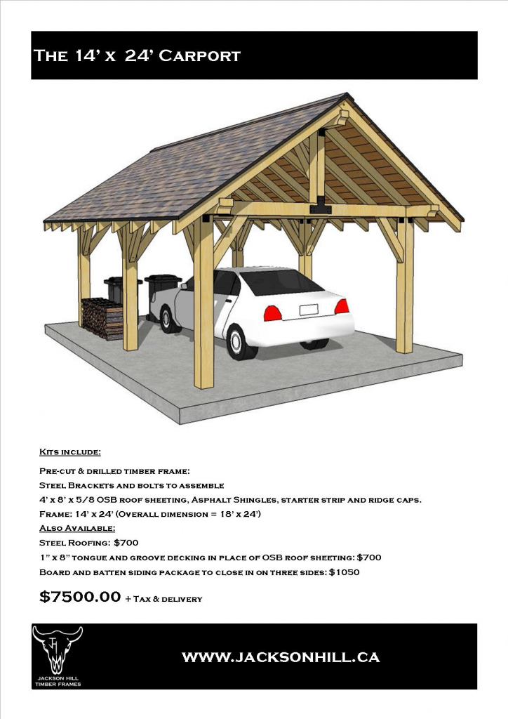 9+ Splendid Wood Carport Kits Canada â€