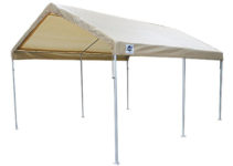 King Canopy 10 Ft W X 20 Ft D 6Leg Universal Canopy In Tan Photo Sample for King Canopy 10 X 20 Ft Canopy Carport 6 Legs