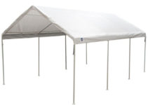 King Canopy 12 Ft W X 20 Ft D Universal Canopy In White Facade Example for Carport Canopy 12 X 20