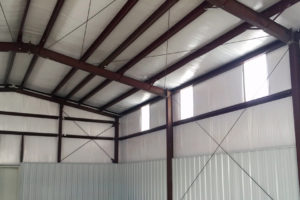 Metal Building Insulation Options  Prices  General Steel Picture Example for Insulating A Metal Carport