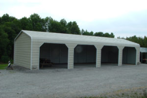 Metal Carport Garage Design — Mile Sto Style Decorations Picture Example of Garage With Carport On Side