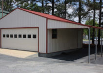 Metal Carports And Garages Ideas — Mile Sto Style Decorations Image Sample in Garage With Carport Plans