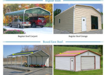 Metal Garages For Sale  Free Installation Of Steel Garage Photo Sample for Metal Carport Installation Near Me