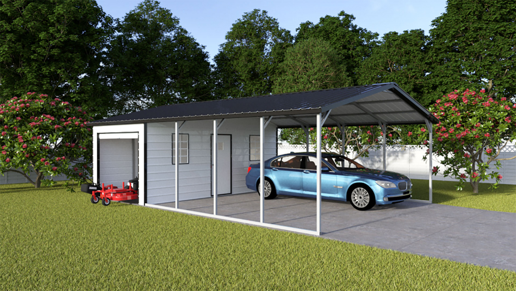 Carport Garage Combo