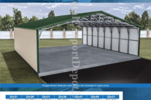 Metal Structures 32' To 40' Wide  Metal Carport Depot Picture Example for Metal Carport Depot Llc