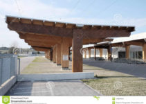 Modern Wooden Carport Stock Image Image Of Shed Protection Photo Sample of Modern Timber Carport