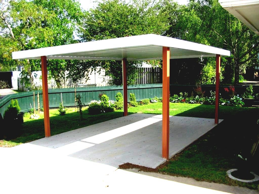How To Build A Flat Roof Carport - Image to u