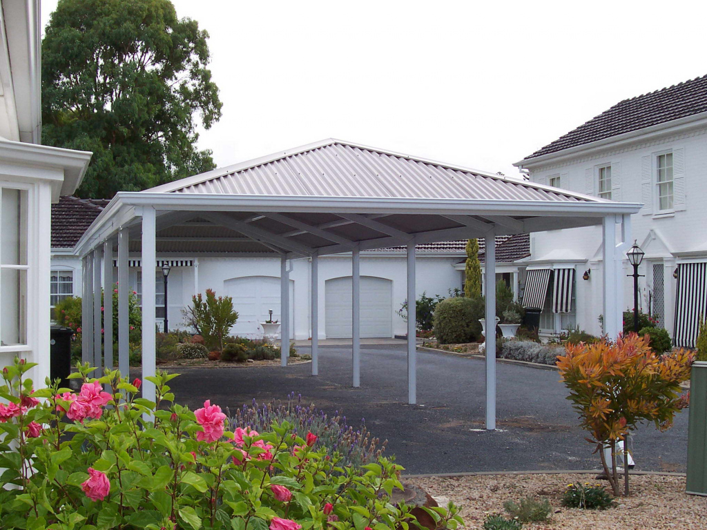 Attached Carport Luxury