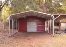 Portable Metal Garages Styles — Mile Sto Style Decorations Image Example of Portable Metal Carport