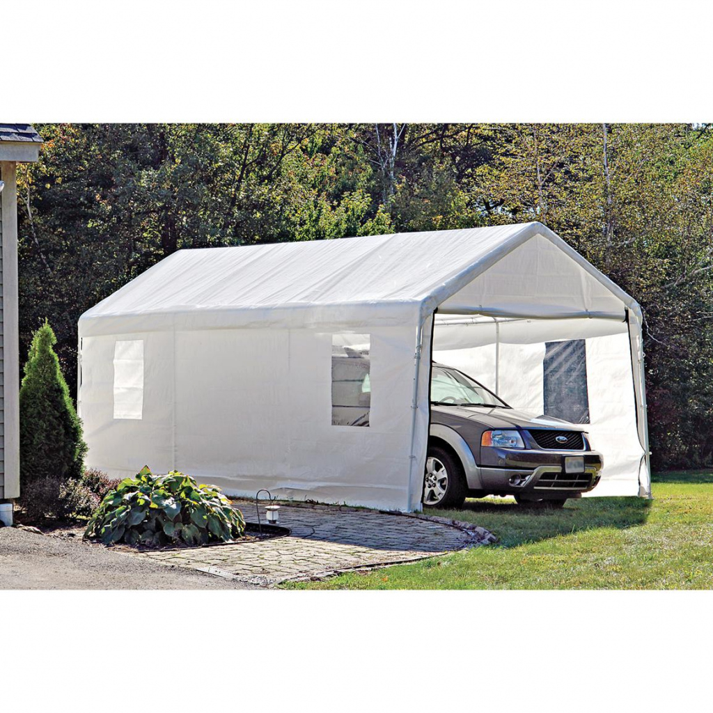 8+ Good Shelterlogic Portable Garage Canopy Carport 10' X ...