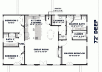 Southern Style House Plan 64599 With 3 Bed 2 Bath 2 Car Garage Picture Sample in Carport House Plans