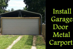 Splendid Turn Carport Into Garage Aspiration Home Cozy Part Facade Sample in Turn Metal Carport Into Garage