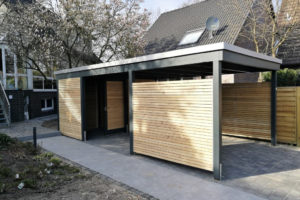 Unsere Carportvielfalt Im Modernen Design  Carporthaus Image Example for Modern Wood Carport
