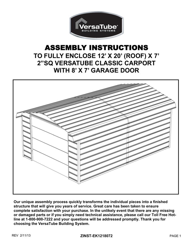 9+ Greatest Versatube Steel Carport Ek1218072 — caroylina.com