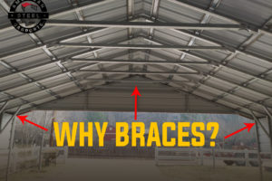 Why Braces On Your Metal Carport  American Steel Carports Photo Example for Metal Carport Bracing