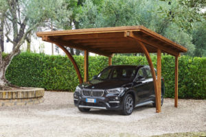 Wooden Carport  Commercial Photo Sample for Wood Carport Pictures
